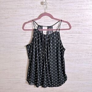 Worthington Eyelid Sleeveless Blouse | SIZE M